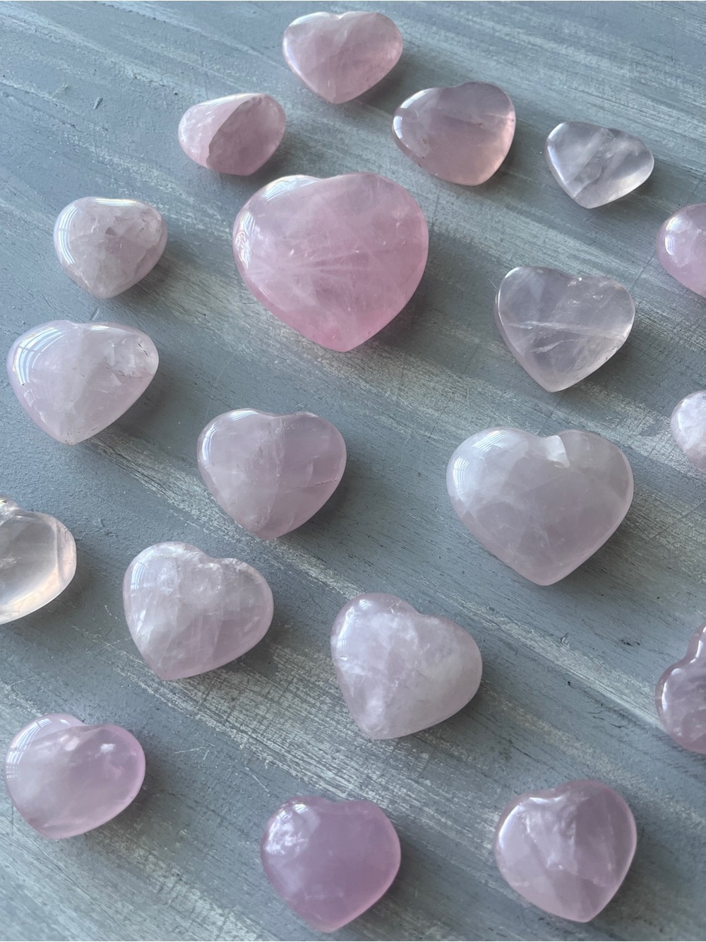 Rose quartz heart - Picture 4 of 5
